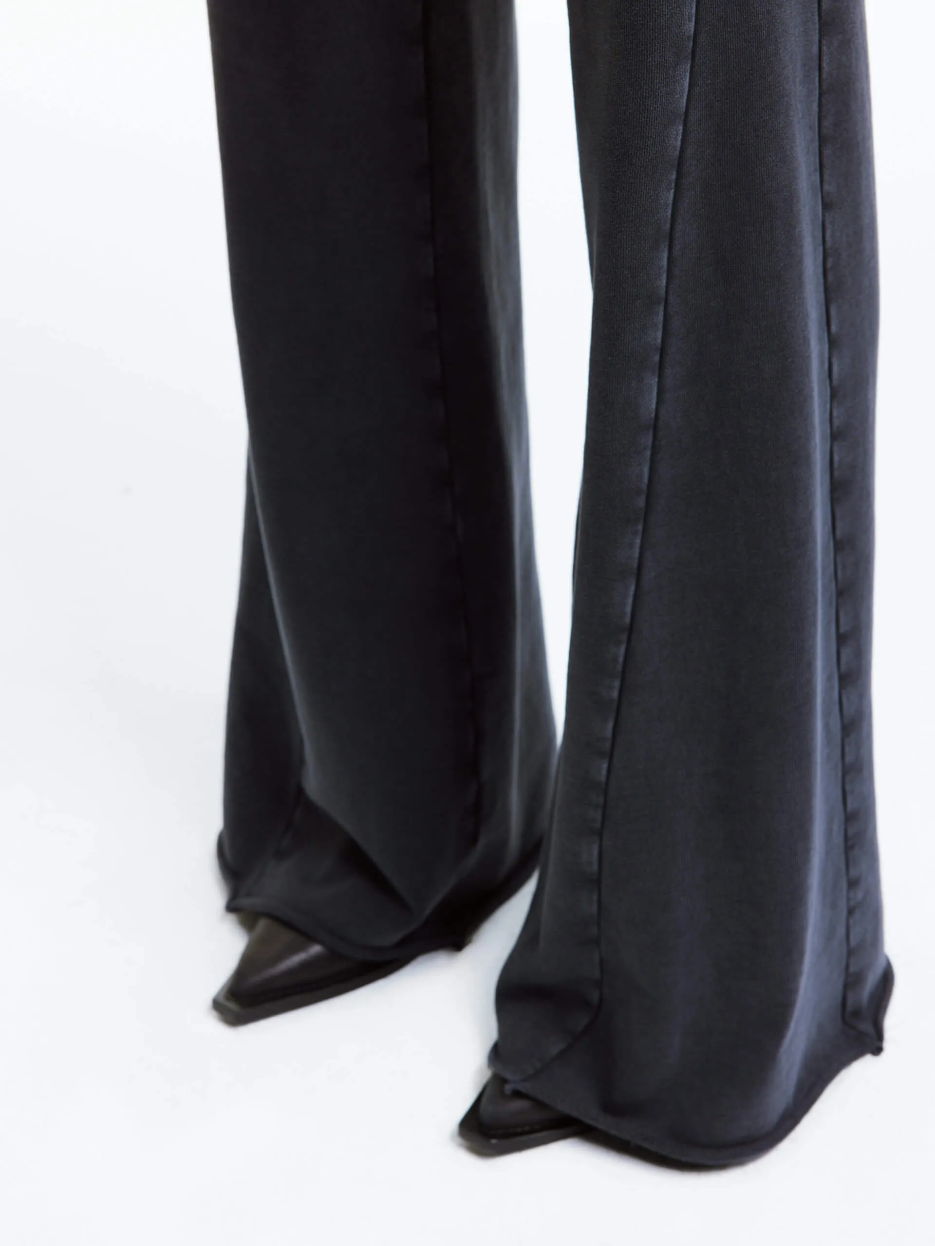 Wide Leg Elasticated Pants