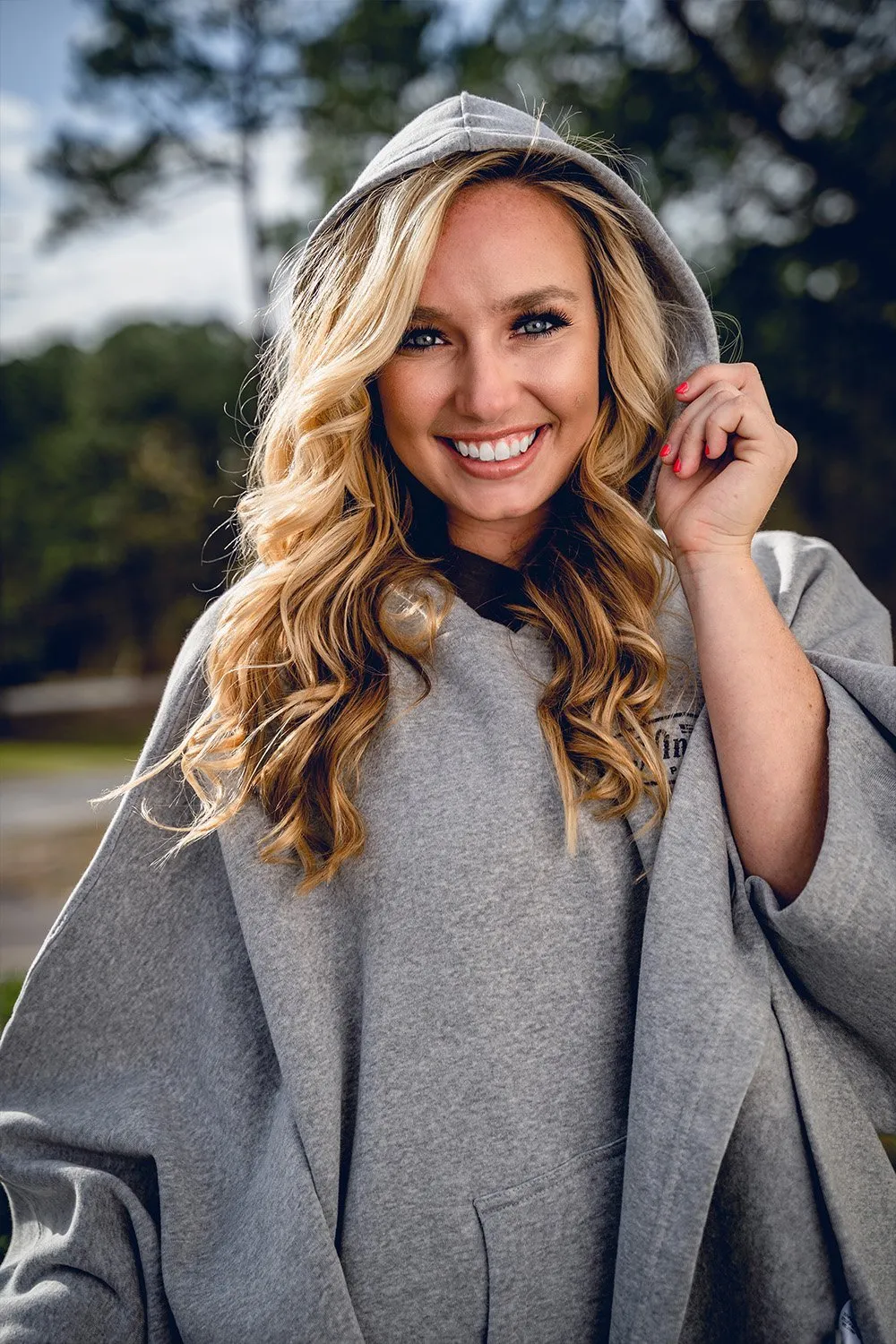 Women's Fleece Poncho