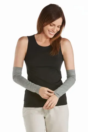 Women's Navagio Sun Sleeves  |  Grey Heather