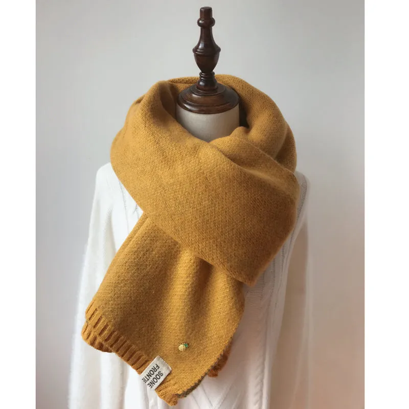 Women's Warm and Soft Imitation Cashmere Scarf