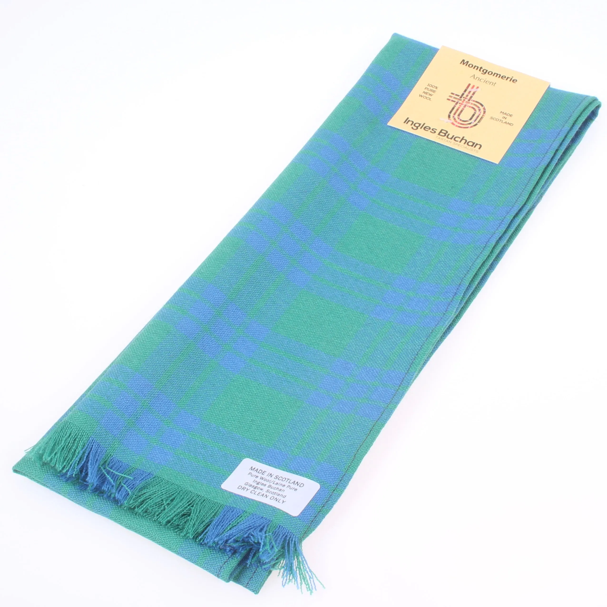 Wool Scarf in Montgomery Hunting Tartan