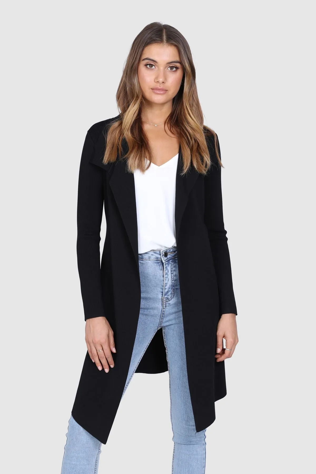 Xander black cardigan