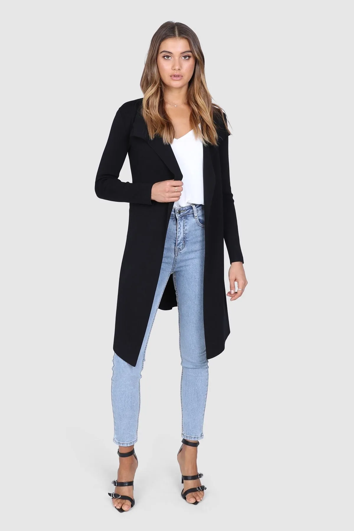 Xander black cardigan