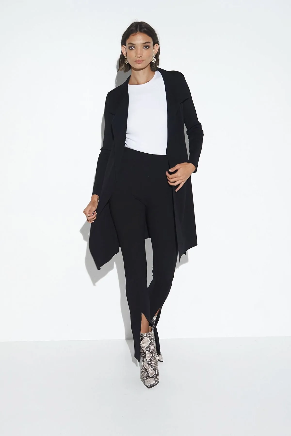 Xander black cardigan